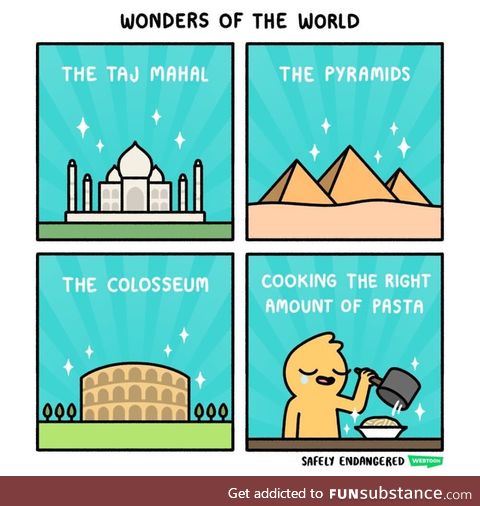 Marvellous things of the world