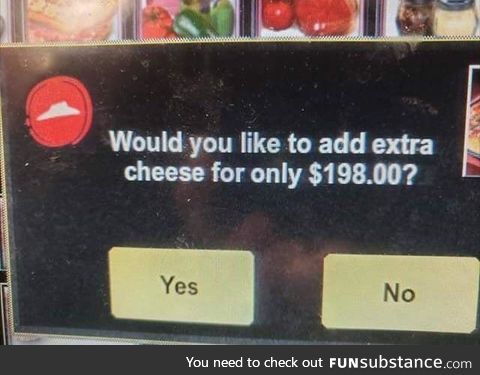 Honestly, just f*ck up my life with cheese