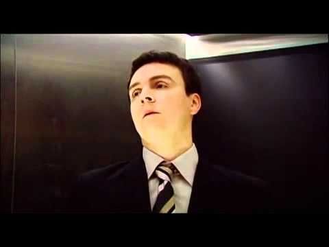 Voice recognition technology? In a lift? In Scotland?