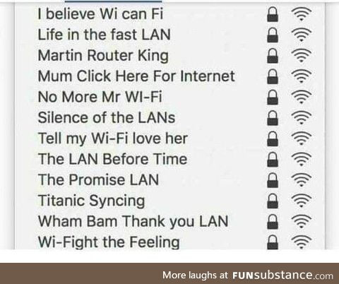 WiFi puns