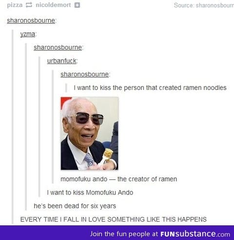 Creator of ramen noodles