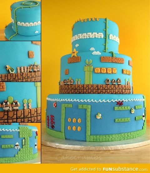 Awesome Mario Cake