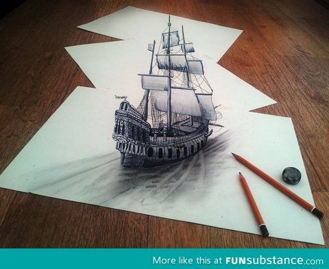 3D hand drawing