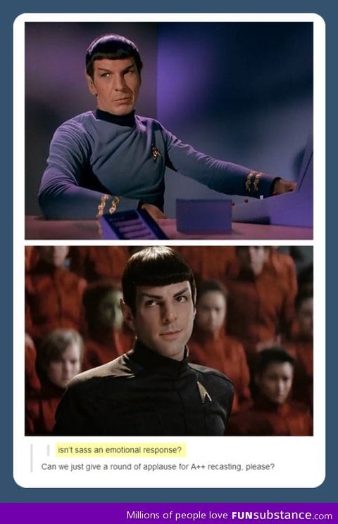 Sassy spock