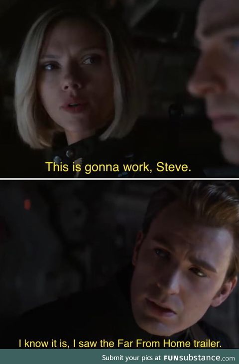 Steve is now reassured