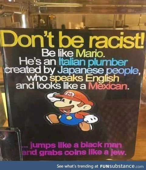 Dont be racist