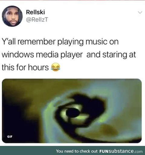 Y'all remember using windows media player