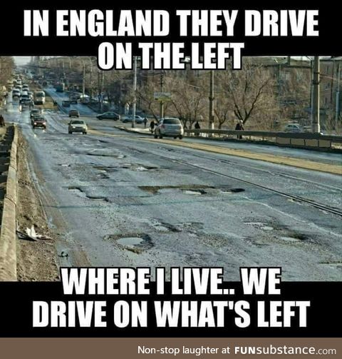 Looks likes some of the roads where I live