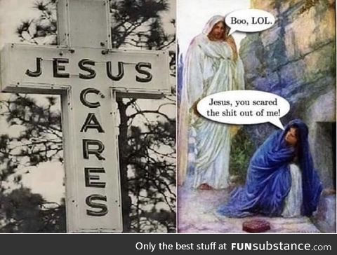 Jesus scares