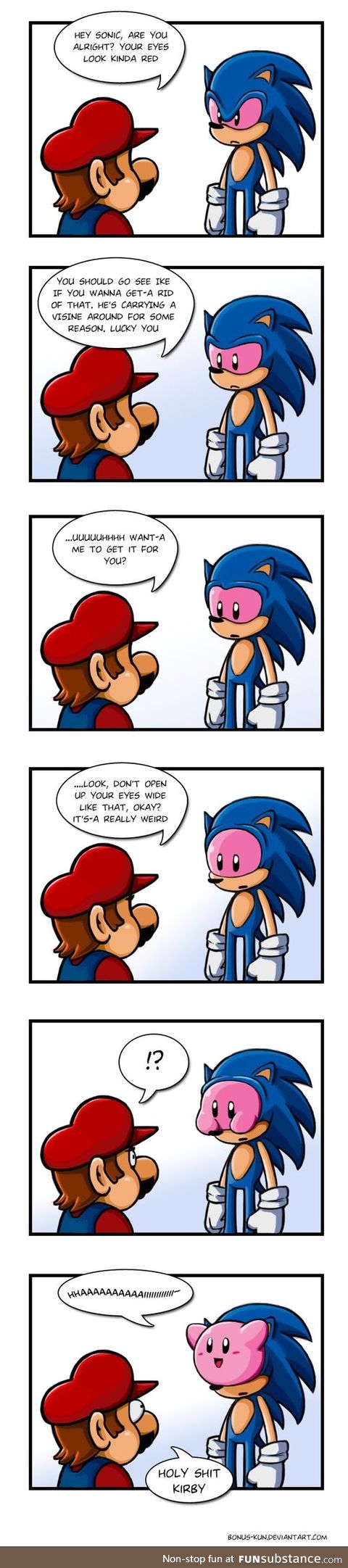 Sonic is stoned