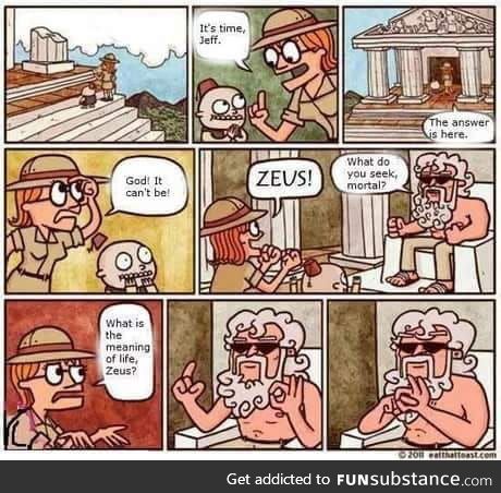 Zeus knows