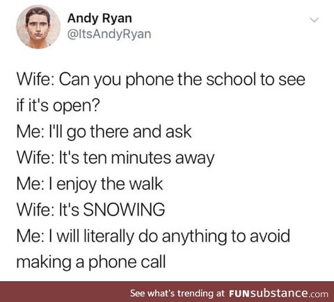 Phone anxiety