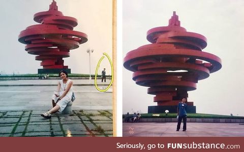 Married couple in china realize they were in. Each other's picture as teens