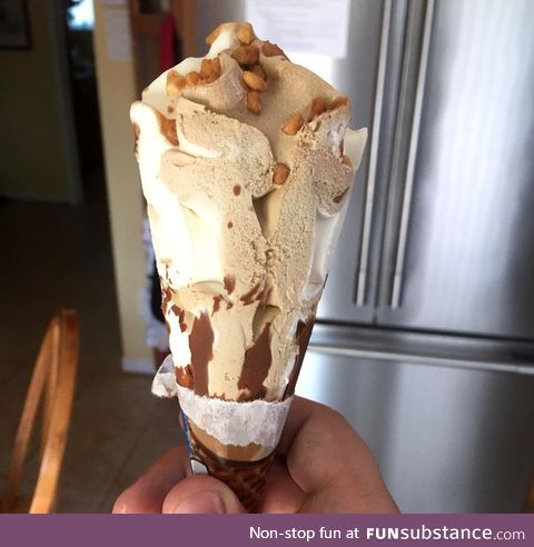 Ice cream with no cone