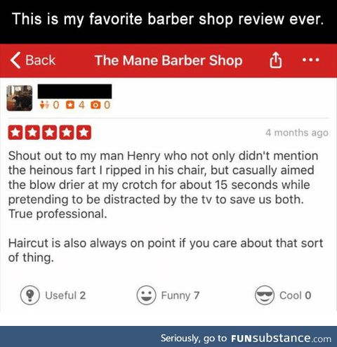 Favourite barber shop ever