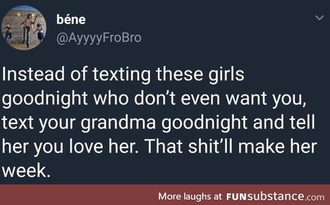 Text your grandma