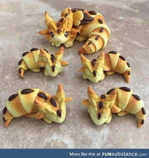 Croissant dragons