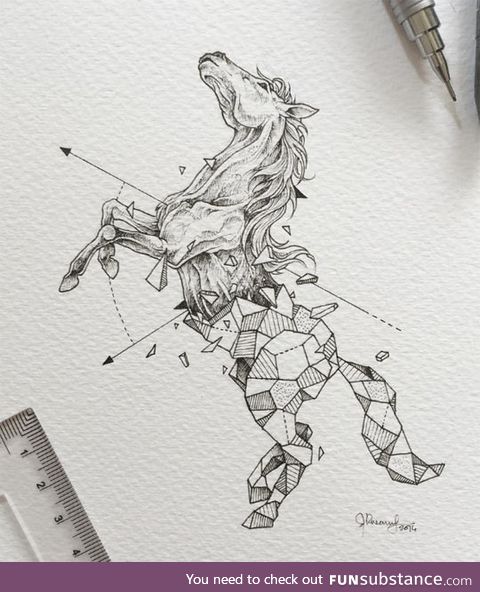 Geometric animal