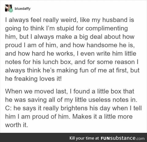 Appreciate the people in your life