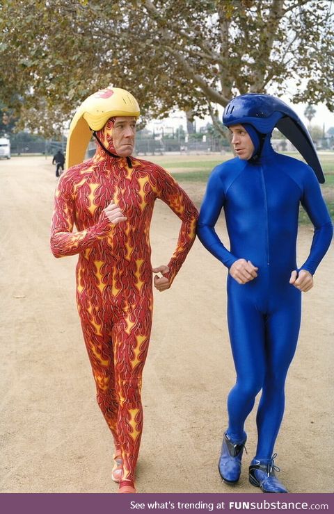 Leaked picture of knuckles and Sonic in Sonic the movie