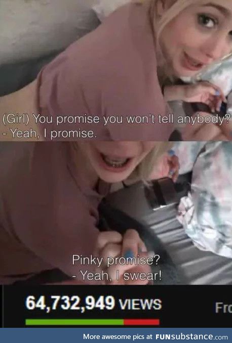 What a pinkie promise