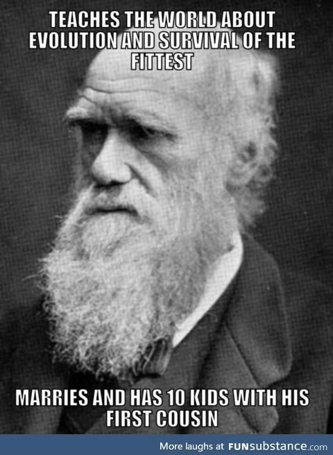 Charles Darwin: 3 of his children died before age 10