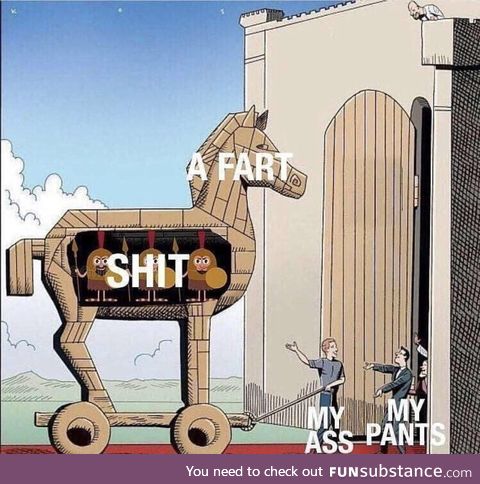 The trojan horse we all know