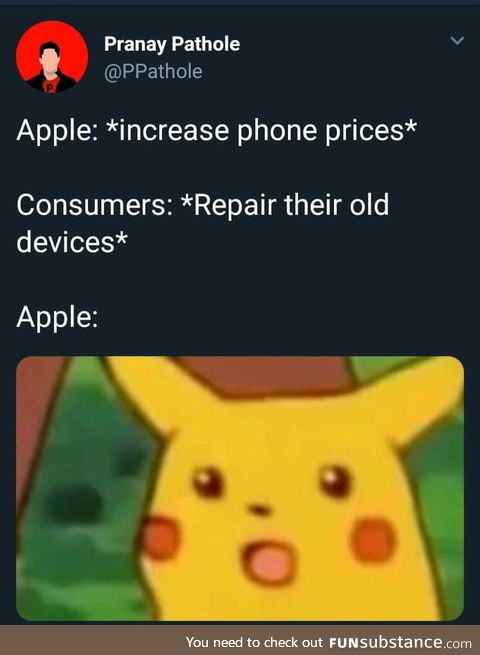 I buy a whole new house everytime a light bulb goes out