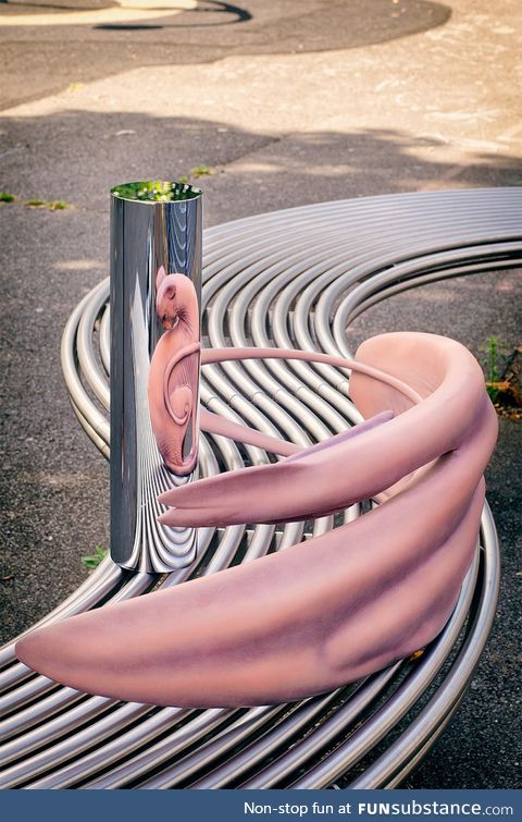 A sculpture by Jonty Hurwitz