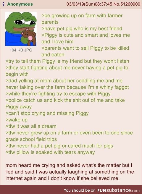 Anon and his pig