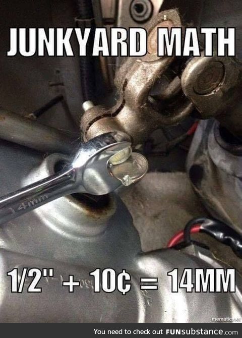 Junkyard math