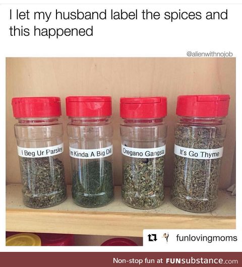 Well well would you look at the thyme