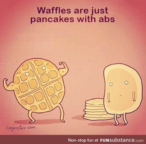 Truth about waffles