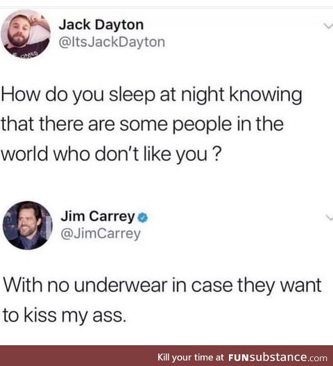 Kiss my ass