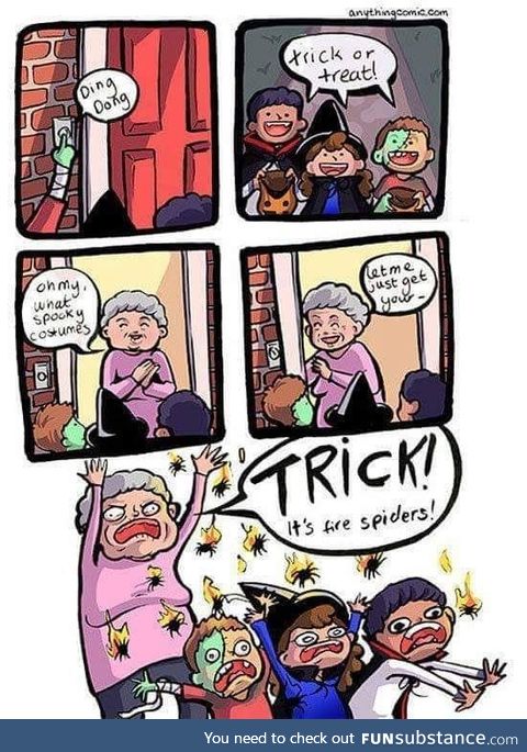 Grandma has chosen trick!