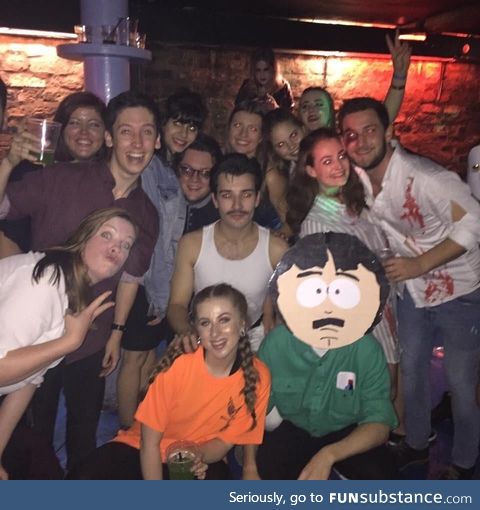 Last year I dressed up as Randy Marsh