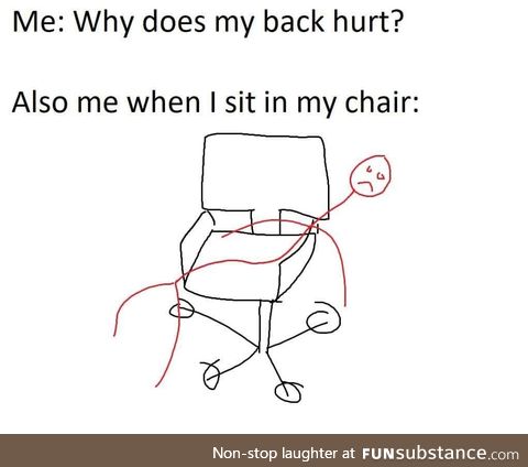 Couldn't chair less