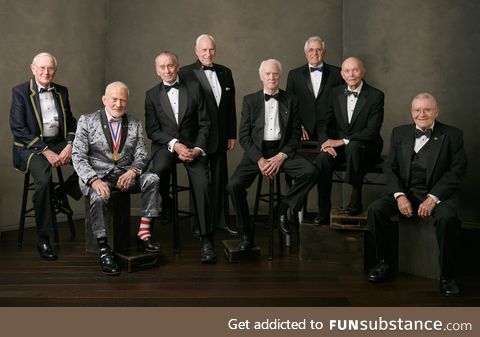 Just some dudes who went to the Moon