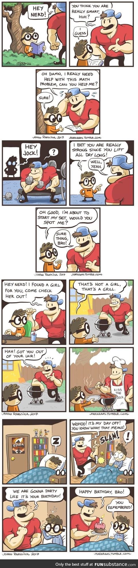 Nerd & Jock