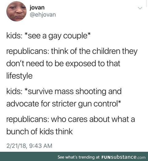 Who cares what a bunch of kids think, right?