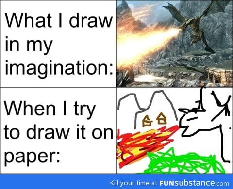 Drawing my imagination