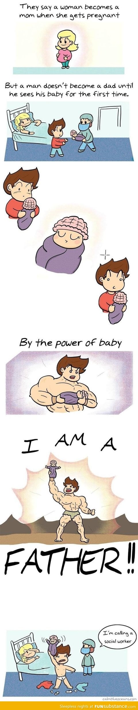 By the power of baby