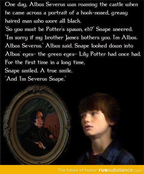 And I'm severus snape