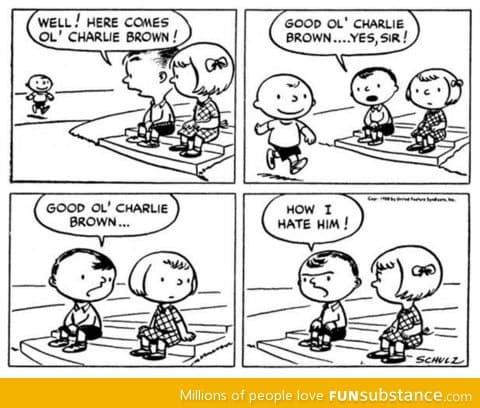 The first peanuts comic also happens to be the best