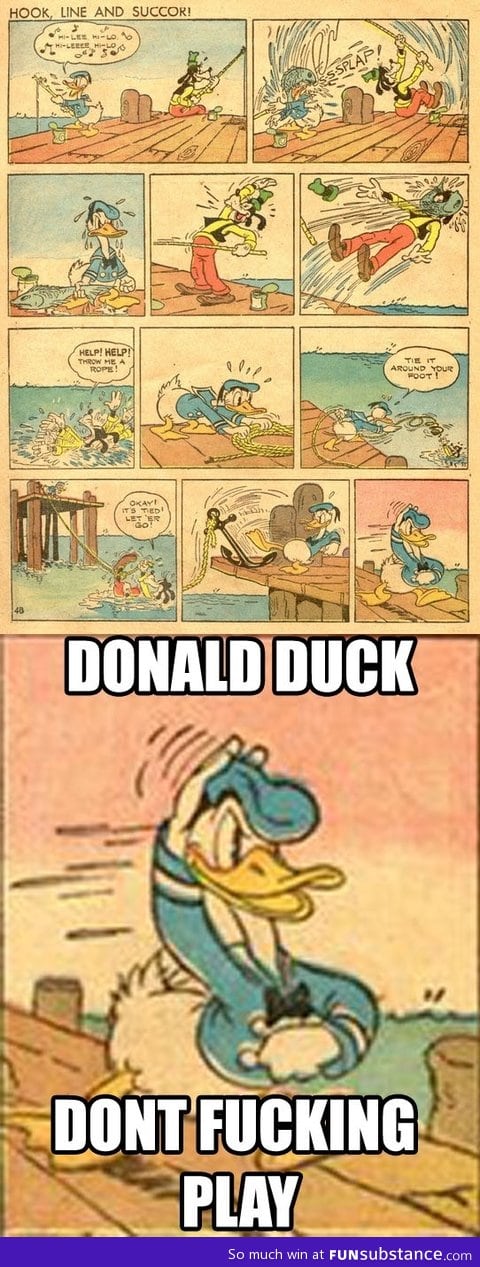 Donald duck was "dolan" before dolan