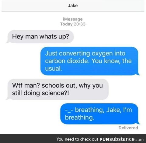 Come on Jake
