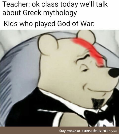 Next week is Norse mythology, because all gods have dieded in Greek mythology apparently