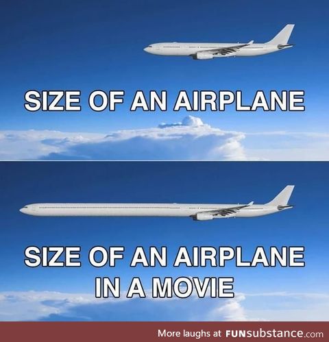 When a movie takes place inside an airplane
