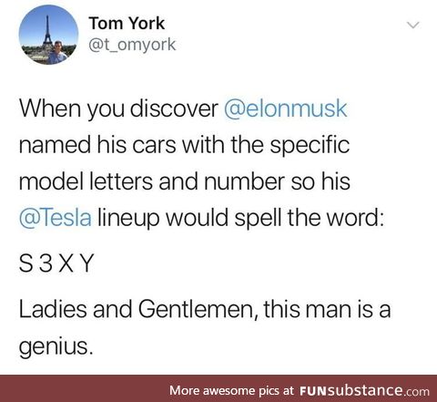 Elon Musk the real MVP here