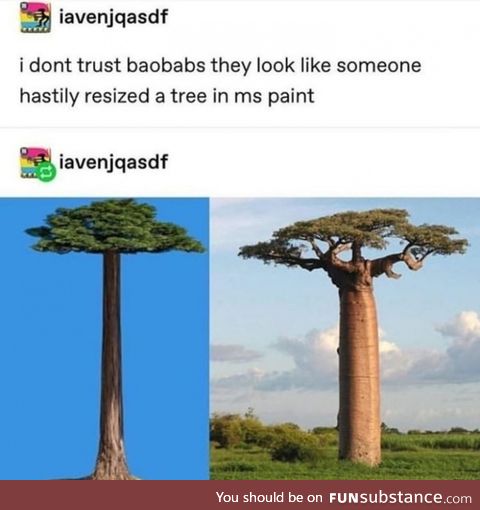 Suspicious trees